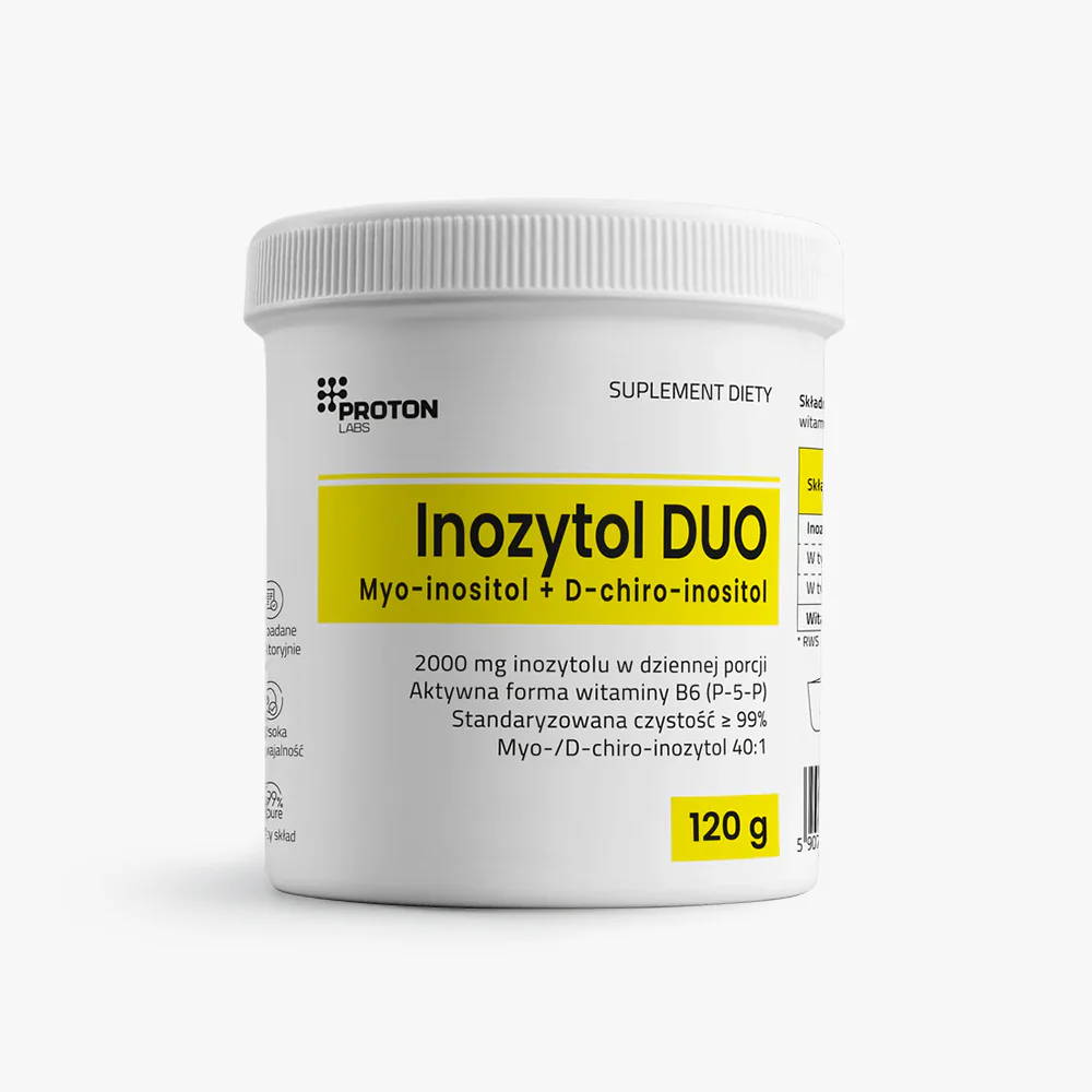 Inozytol DUO, Myo-/D-chiro-inozytol 40:1 120 g proszek