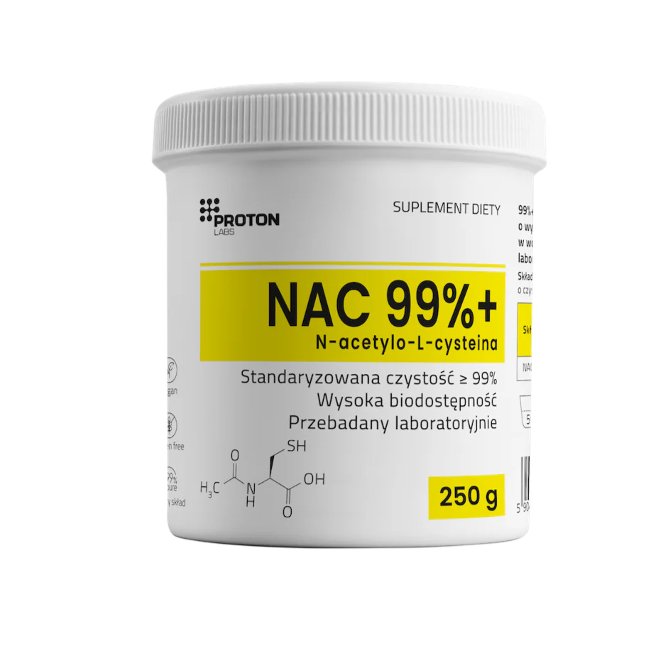 NAC 99,52% czysta N-ACETYLO L-CYSTEINA 300 mg 120 kapsułek - Image 3